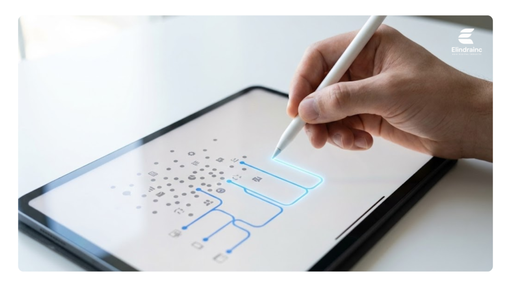7 langkah framework Elindrainc dalam membangun sistem software internal yang scalable